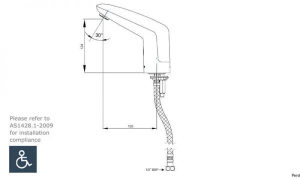 Presto Volta Sensor Tap - Image 3